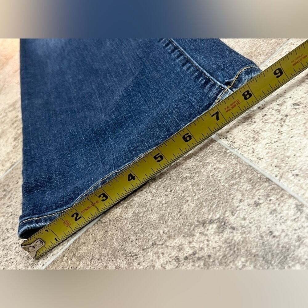 Lands End Women's Fit 2 Cotton Stretch Bootcut Jeans, Size 14 - Picture 10 of 10